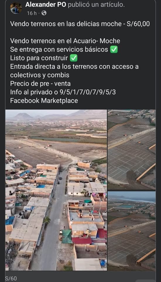 Terreno en Moche, La Libertad — foto 4