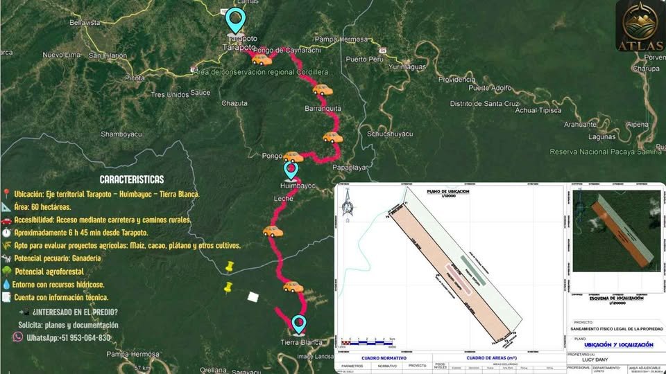 Terreno en Tarapoto, San Martín — foto 2